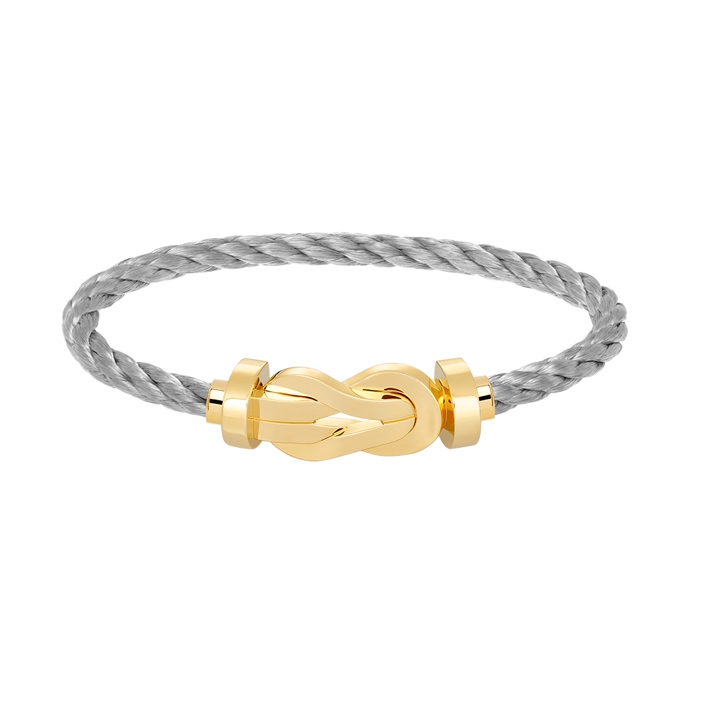[OAKJURI Jewelry]CHANCE LARGE 8 FIGURE BUCKLE NO DIAMOND BRACELET GOLD