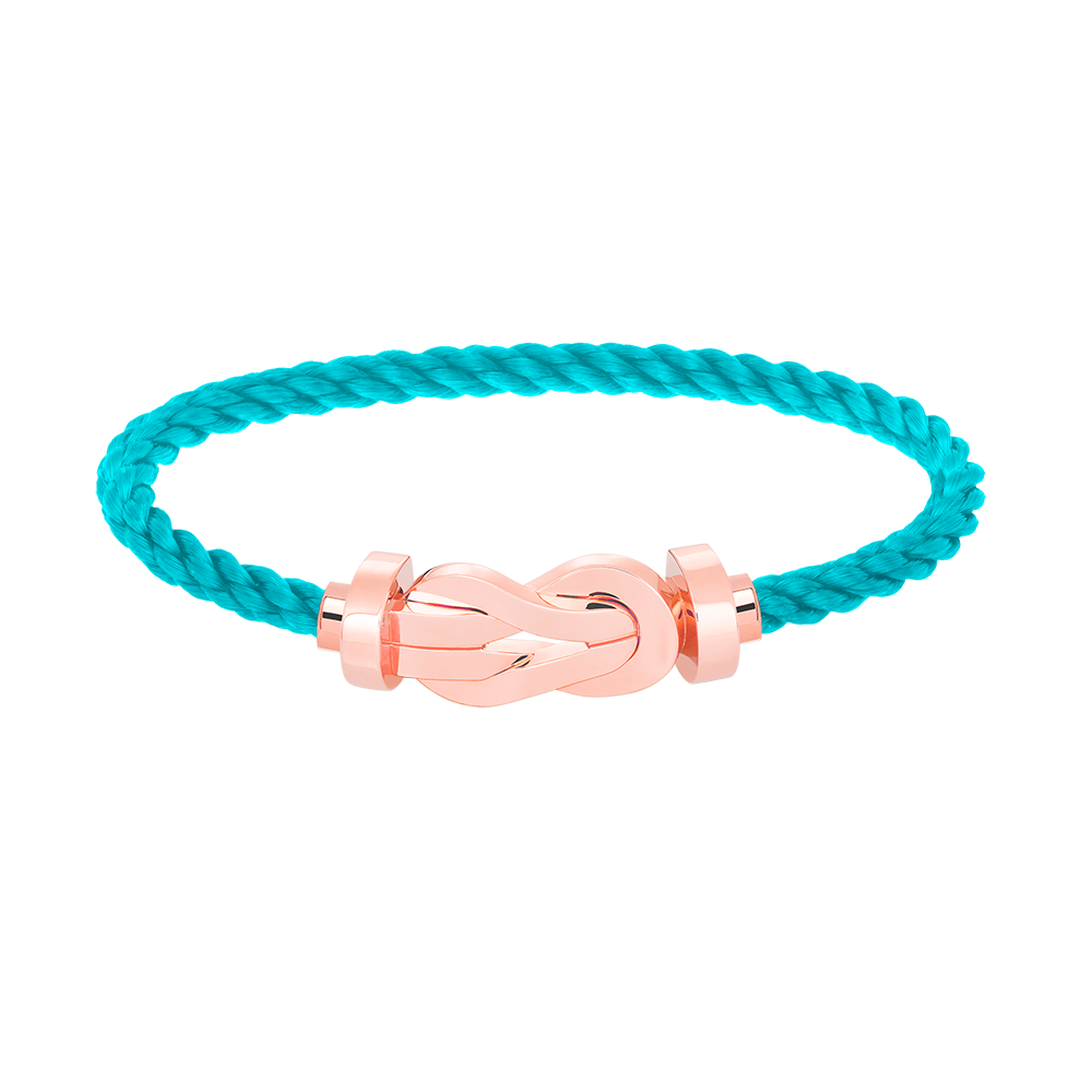[OAKJURI Jewelry]CHANCE LARGE 8 FIGURE BUCKLE NO DIAMOND BRACELET ROSE GOLD