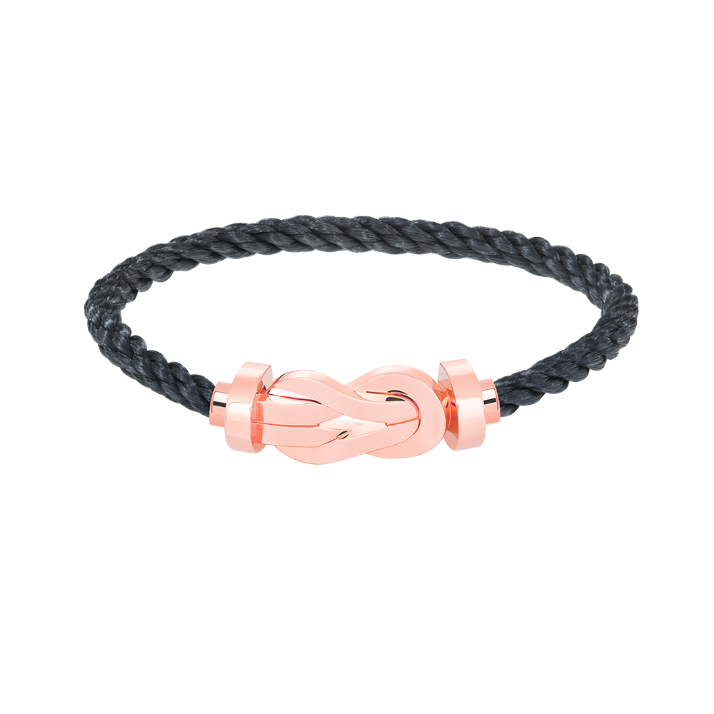 [OAKJURI Jewelry]CHANCE LARGE 8 FIGURE BUCKLE NO DIAMOND BRACELET ROSE GOLD