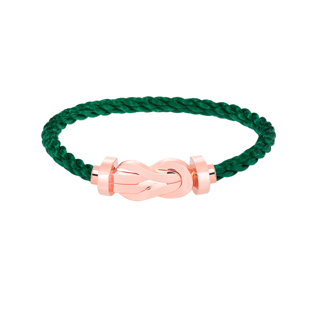 [OAKJURI Jewelry]CHANCE LARGE 8 FIGURE BUCKLE NO DIAMOND BRACELET ROSE GOLD