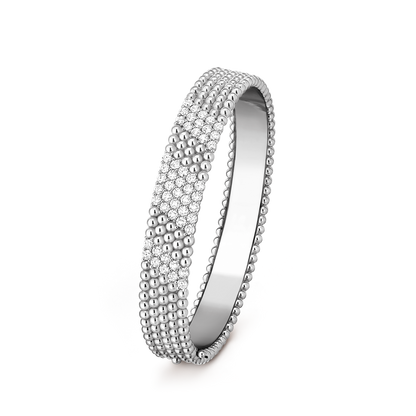 [OAKJURI Jewelry]  FIVE-ROW DIAMOND BRACELET
