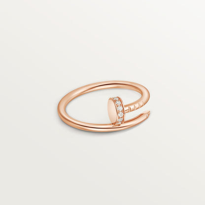 [OAKJURI Jewelry] JUSTE 1.8MM HALF DIAMOND RING
