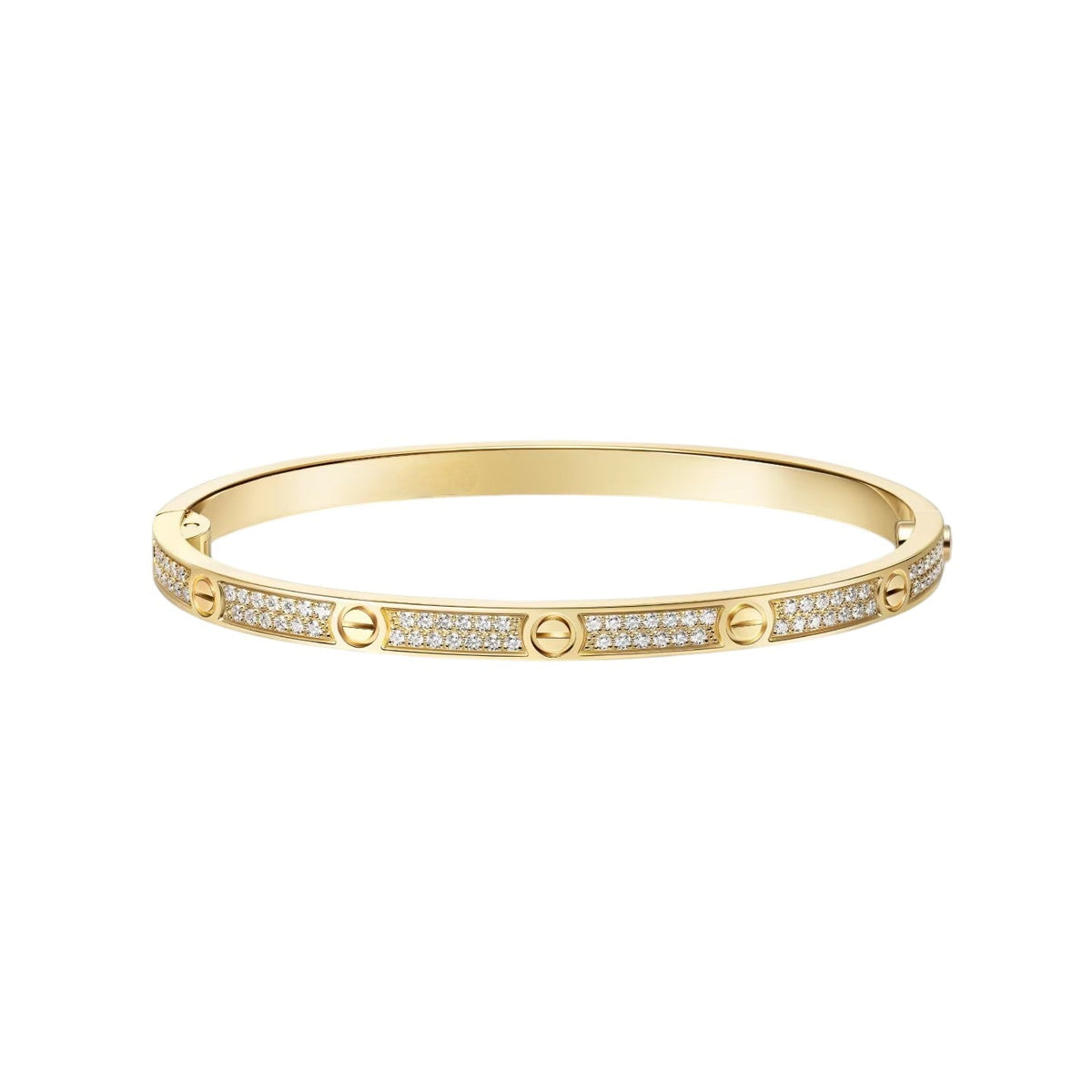 [OAKJURI Jewelry] LOVE BRACELET 3.65MM DIAMOND-PAVED
