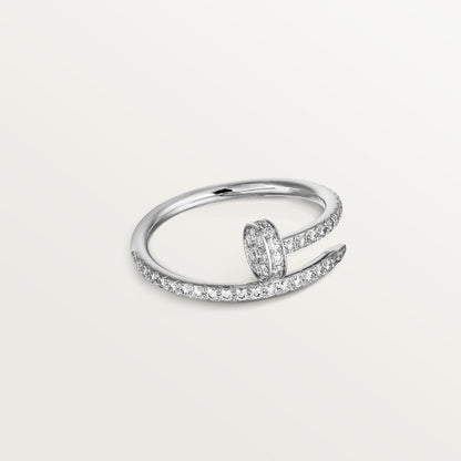 [OAKJURI Jewelry] JUSTE 1.8MM FULL DIAMOND RING