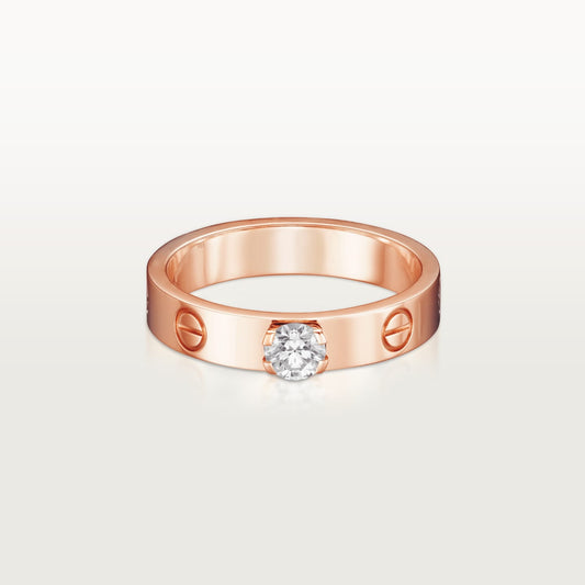 [OAKJURI Jewelry] LOVE RING 3.6MM 1 BIG DIAMOND
