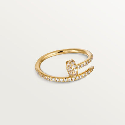 [OAKJURI Jewelry] JUSTE 1.8MM FULL DIAMOND RING