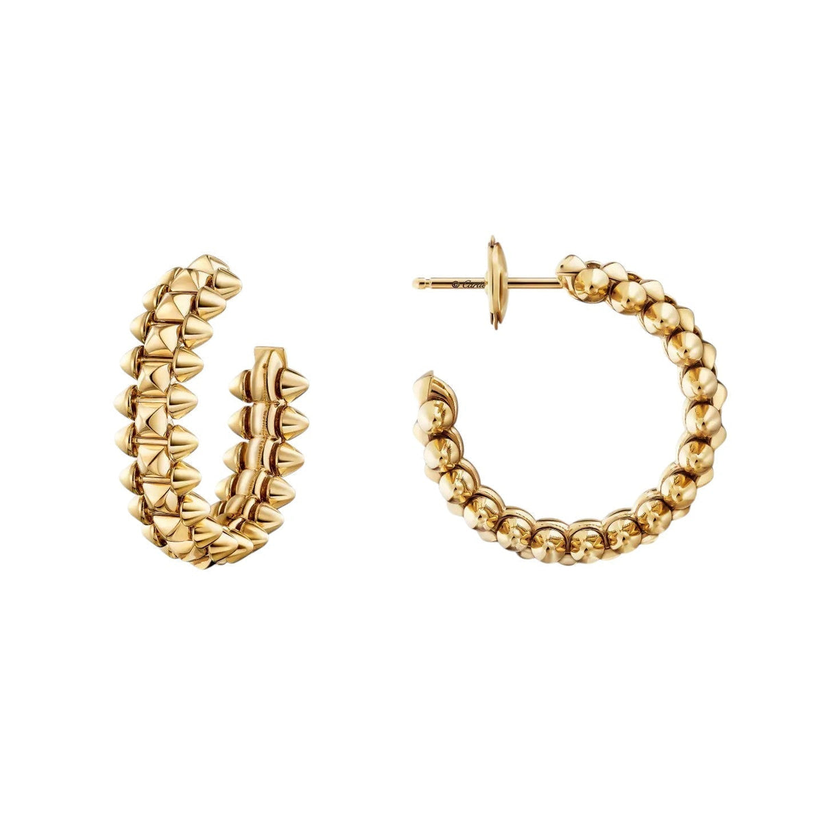 [OAKJURI Jewelry] CLASH SMALL HOOP EARRINGS