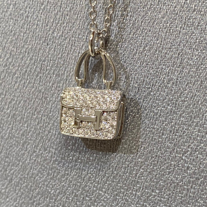 [OAKJURI Jewelry]CONSTANCE PEDANT DIAMOND NECKLACE
