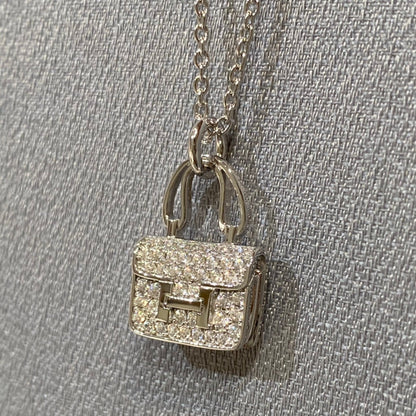 [OAKJURI Jewelry]CONSTANCE PEDANT DIAMOND NECKLACE