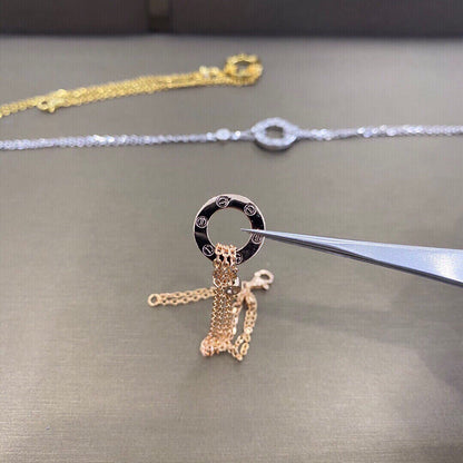 [OAKJURI Jewelry] LOVE BRACELET 2 DIAMOND