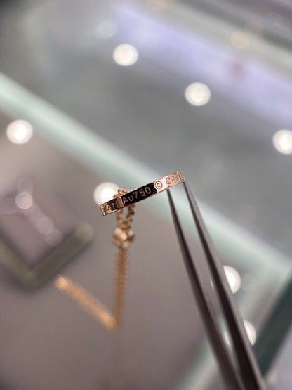[OAKJURI Jewelry] LOVE BRACELET 2 DIAMOND