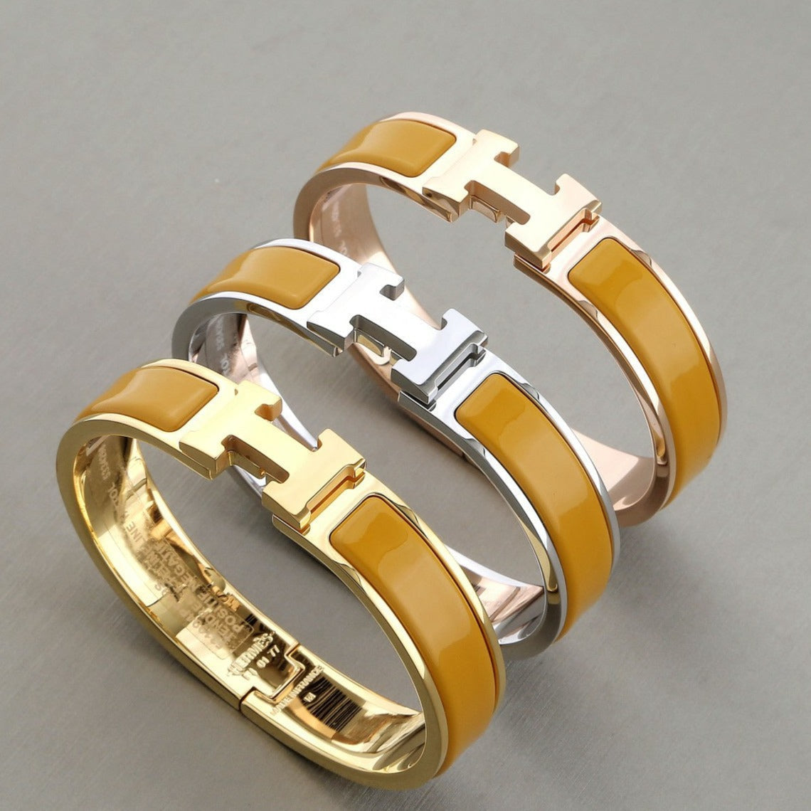 [OAKJURI Jewelry]H BRACELET PERU 12MM