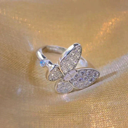 [OAKJURI Jewelry]BUTTERFLY DIAMOND RING