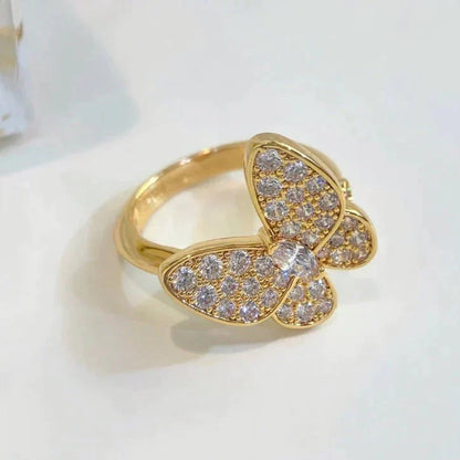 [OAKJURI Jewelry]BUTTERFLY DIAMOND RING