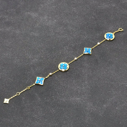 [OAKJURI Jewelry]STAR AND SUN TURQUOISE 4 MOTIFS 3 DIAMONDS