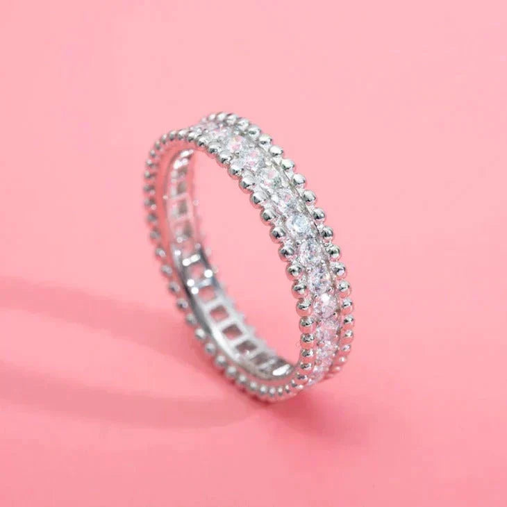 [OAKJURI Jewelry]PERLEE DIAMOND SILVER RING