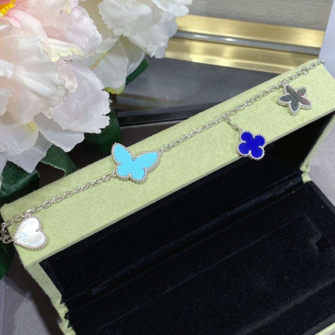 [OAKJURI Jewelry]LUCKY SPRING SILVER BRACELET 4 MOTIF