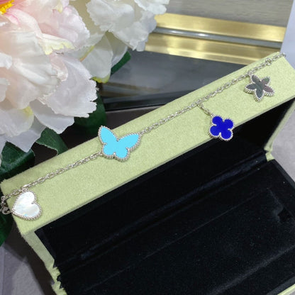 [OAKJURI Jewelry]LUCKY SPRING SILVER BRACELET 4 MOTIF