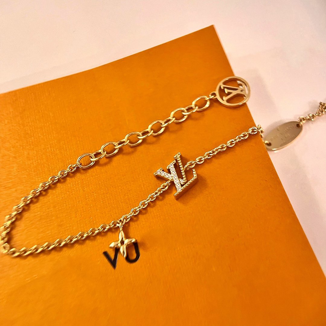 [OAKJURI Jewelry]LOGO STAR MOTIF GOLD BRACELET