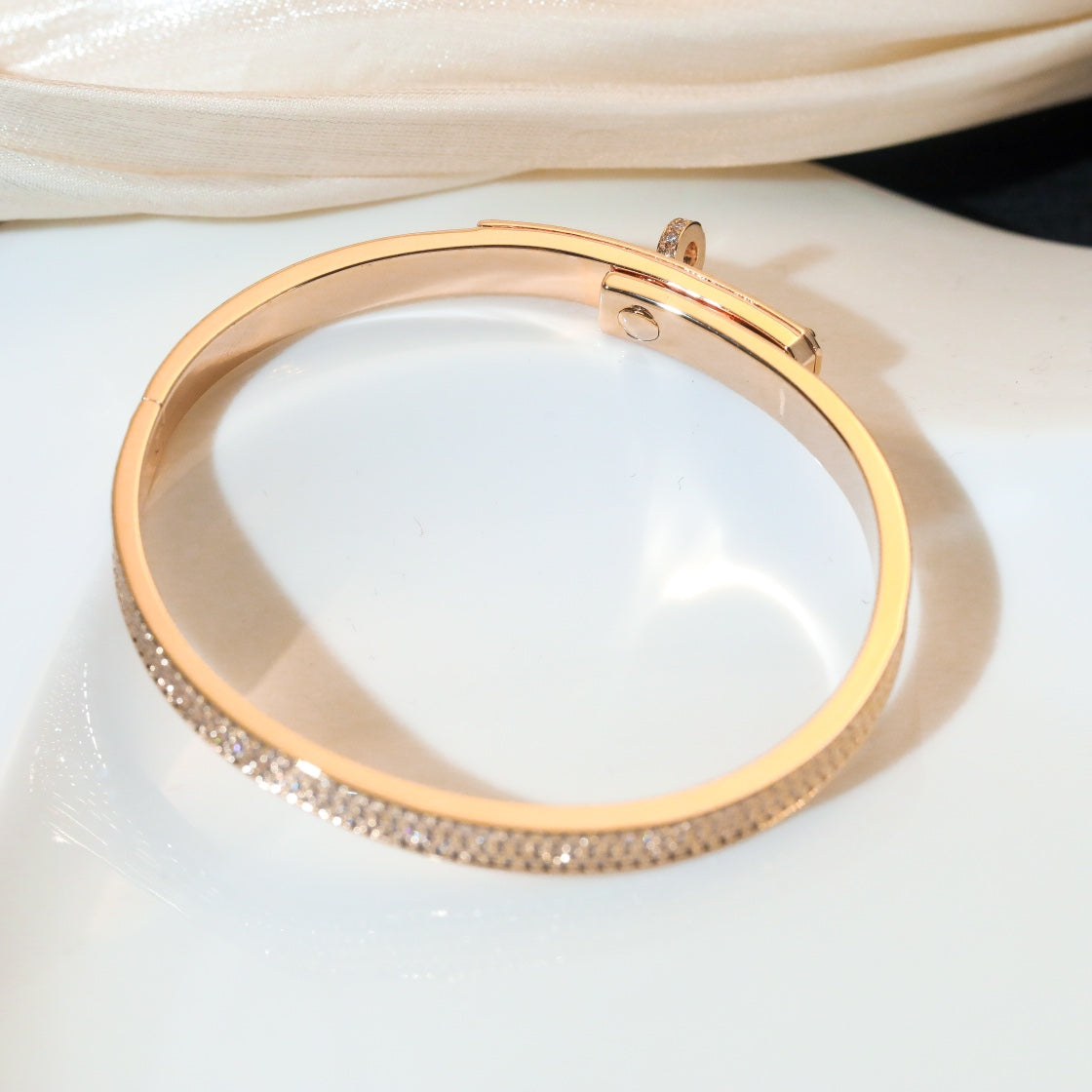[OAKJURI Jewelry]KELLY BRACELET DIAMOND PAVED