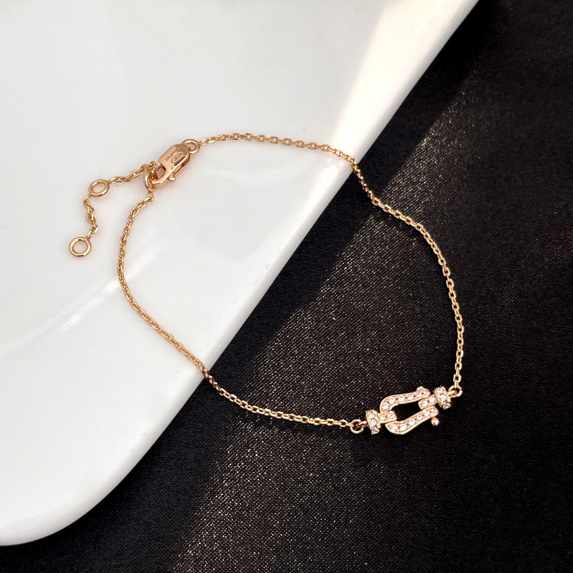 [OAKJURI Jewelry]FORCE 10 SMALL CHAIN BRACELET