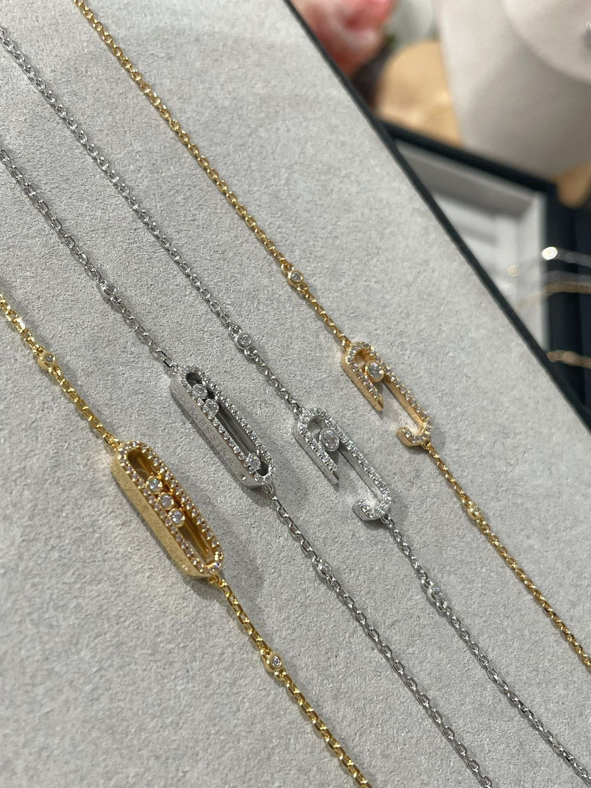 [OAKJURI Jewelry]BABY MOVE DIAMOND BRACELET