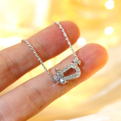 [OAKJURI Jewelry]FORCE 10 DIAMOND SILVER NECKLACE MINI MODEL