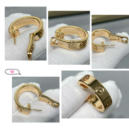 [OAKJURI Jewelry] LOVE 5.5MM EARRINGS