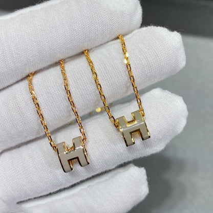 [OAKJURI Jewelry]MINI POP H NECKLACE
