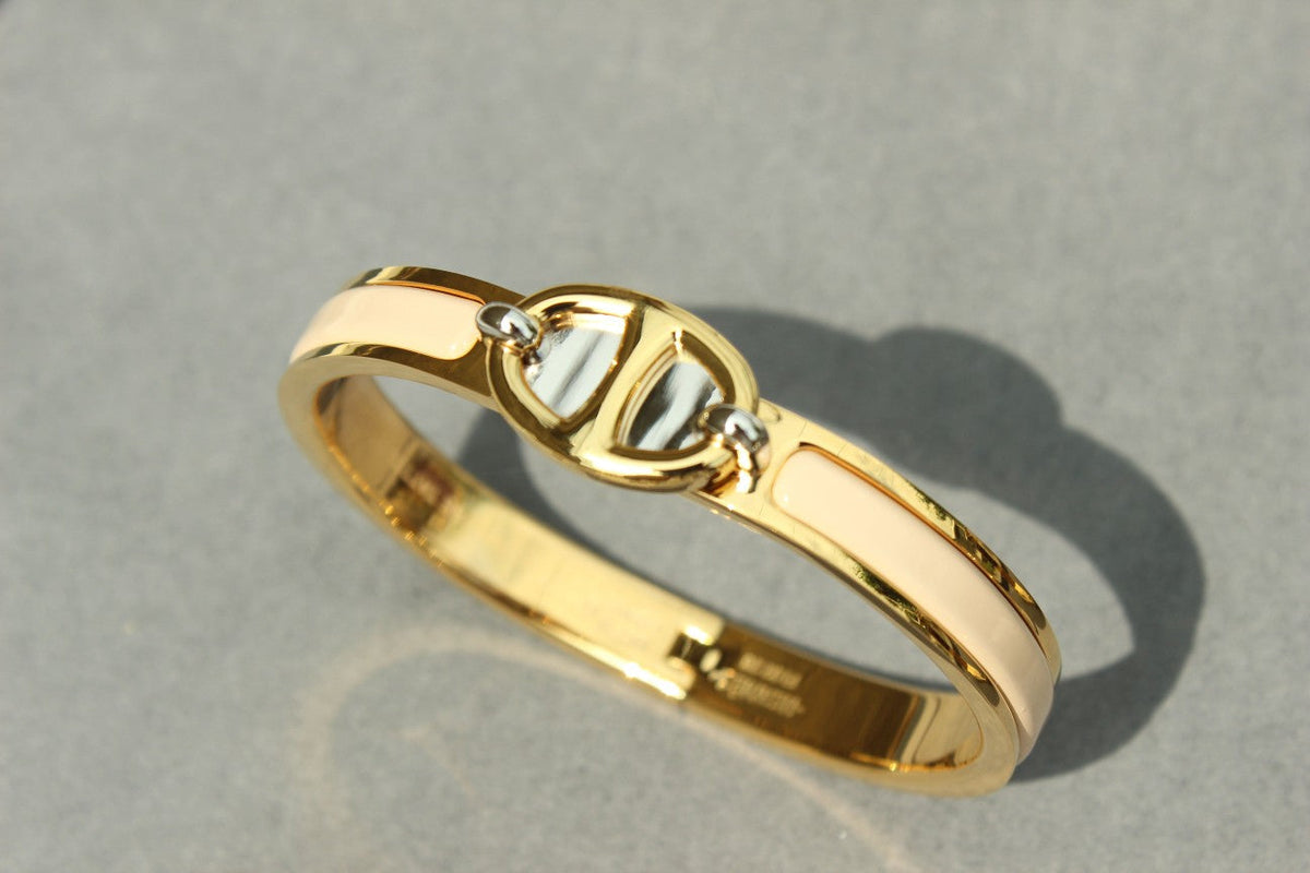 [OAKJURI Jewelry]CLIC CHAINE GOLD BRACELET