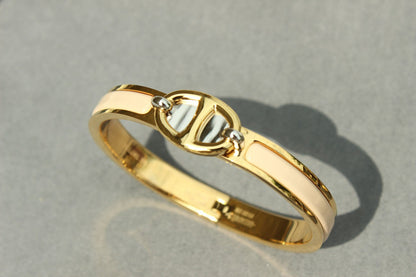 [OAKJURI Jewelry]CLIC CHAINE GOLD BRACELET