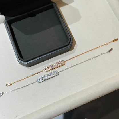 [OAKJURI Jewelry]MOVE CLASSIQUE DIAMOND PAVED BRACELET