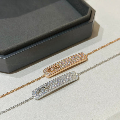[OAKJURI Jewelry]MOVE CLASSIQUE DIAMOND PAVED BRACELET