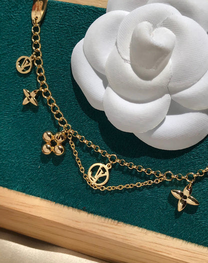 [OAKJURI Jewelry]BLOOMING PINK GOLD MOP BRACELET