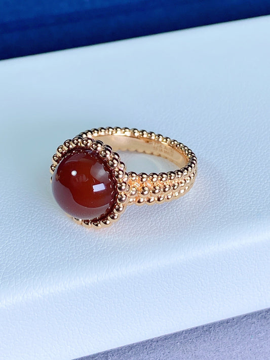 [OAKJURI Jewelry]PERLEE COULEURS ROSE GOLD RING