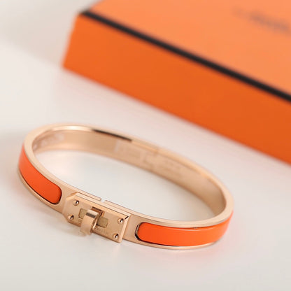 [OAKJURI Jewelry]HM KELLY ORANGE BRACELET