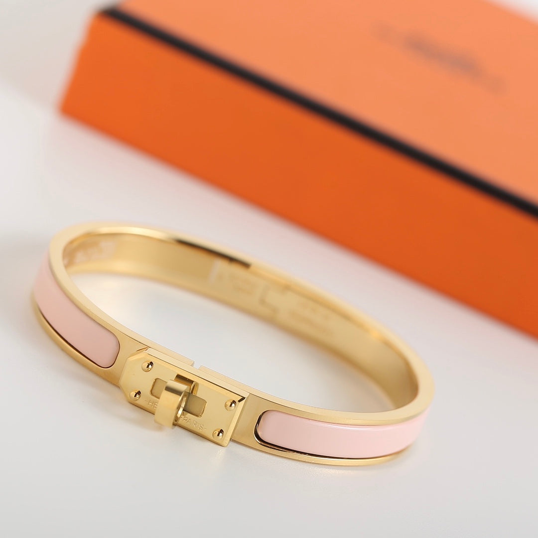 [OAKJURI Jewelry]HM KELLY LIGHT PINK BRACELET