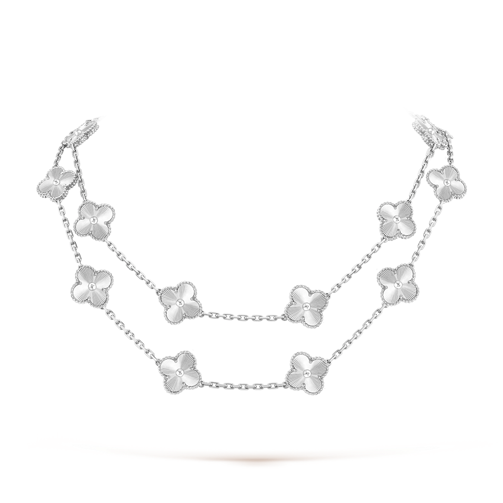 [OAKJURI Jewelry]CLOVER 20 MOTIFS  LASER SILVER