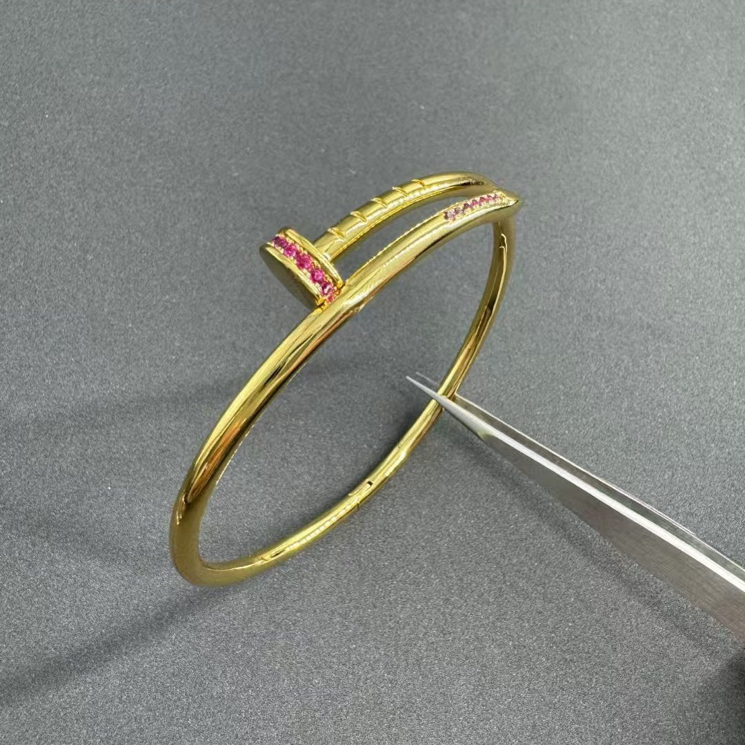 [OAKJURI Jewelry]JUSTE BRACELET 2.5MM DIAMONDS NEW