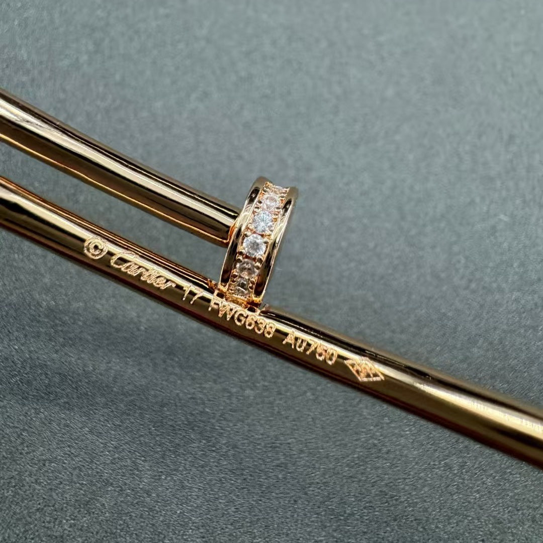 [OAKJURI Jewelry]JUSTE BRACELET 2.5MM DIAMONDS NEW