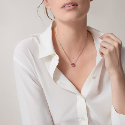 [OAKJURI Jewelry] LOVE 6 DIAMOND PENDANT NECKLACE