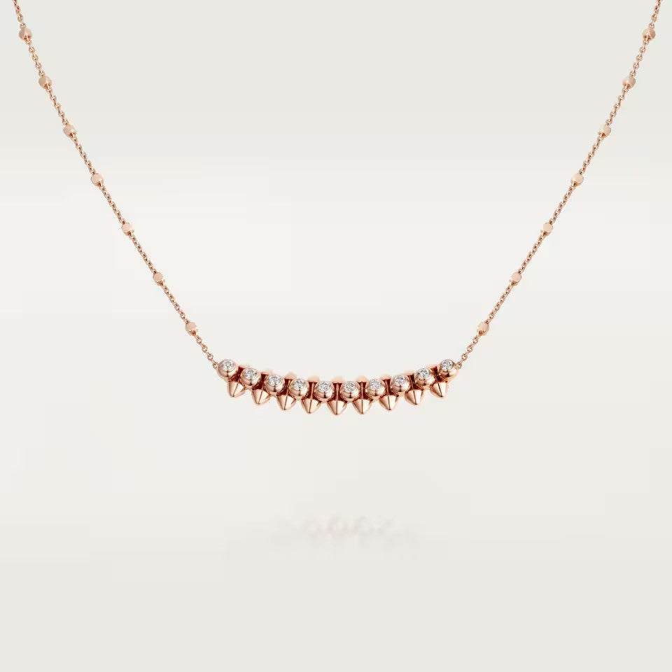 [OAKJURI Jewelry] CLASH  MEDIUM DIAMOND NECKLACE