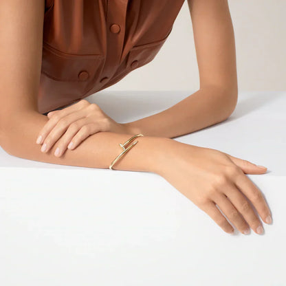[OAKJURI Jewelry] JUSTE BRACELET 3.5MM DIAMONDS