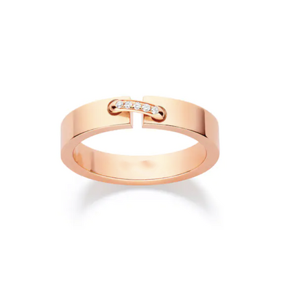[OAKJURI Jewelry]ALLIANCE LIENS VIDENCE DIAMOND 4MM RING