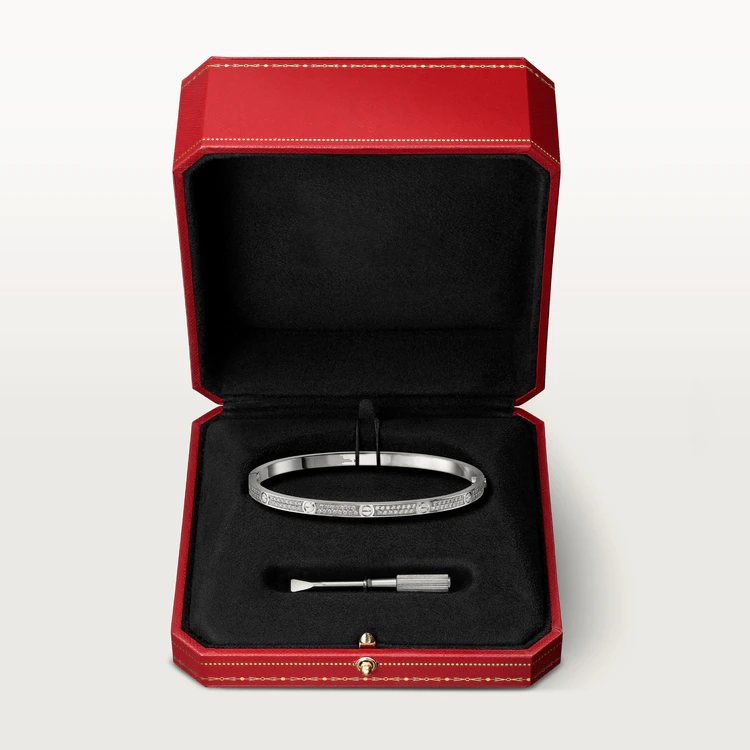 [OAKJURI Jewelry] LOVE BRACELET 3.65MM DIAMOND-PAVED