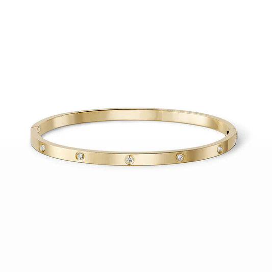 [OAKJURI Jewelry] LOVE BRACELET 3.65MM 10 DIAMONDS