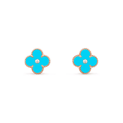[OAKJURI Jewelry]CLOVER  15MM DIAMOND EARRINGS COLLECTION