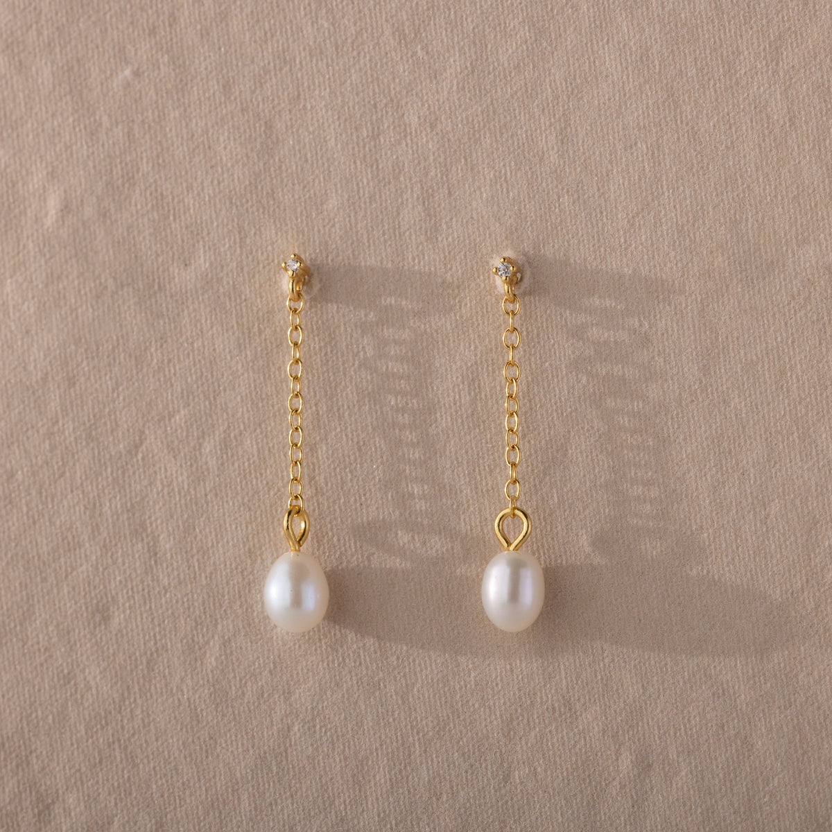 Isha Pearl Drop Earrings