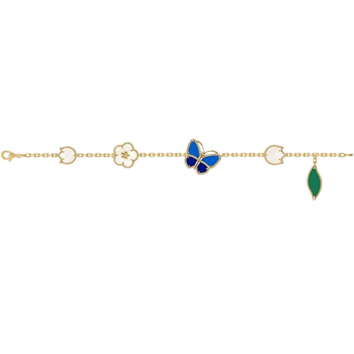 [OAKJURI Jewelry]Lucky Spring & Love Bracelet Stack Set