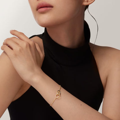 [OAKJURI Jewelry] LOVE BRACELET DOUBLE RING